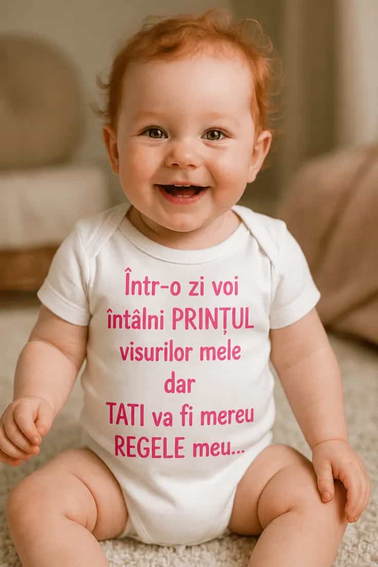 Body bebeluș Tati regele meu – Într-o zi voi