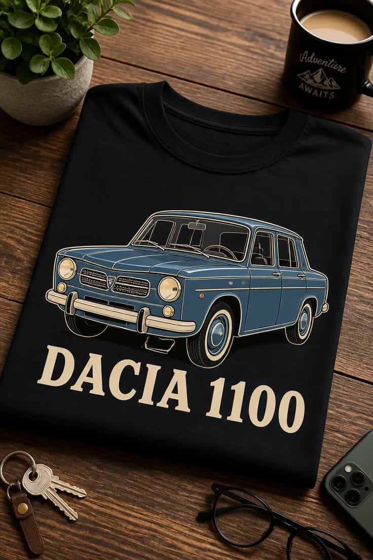 Tricou pentru pasionatului de Dacia 1100