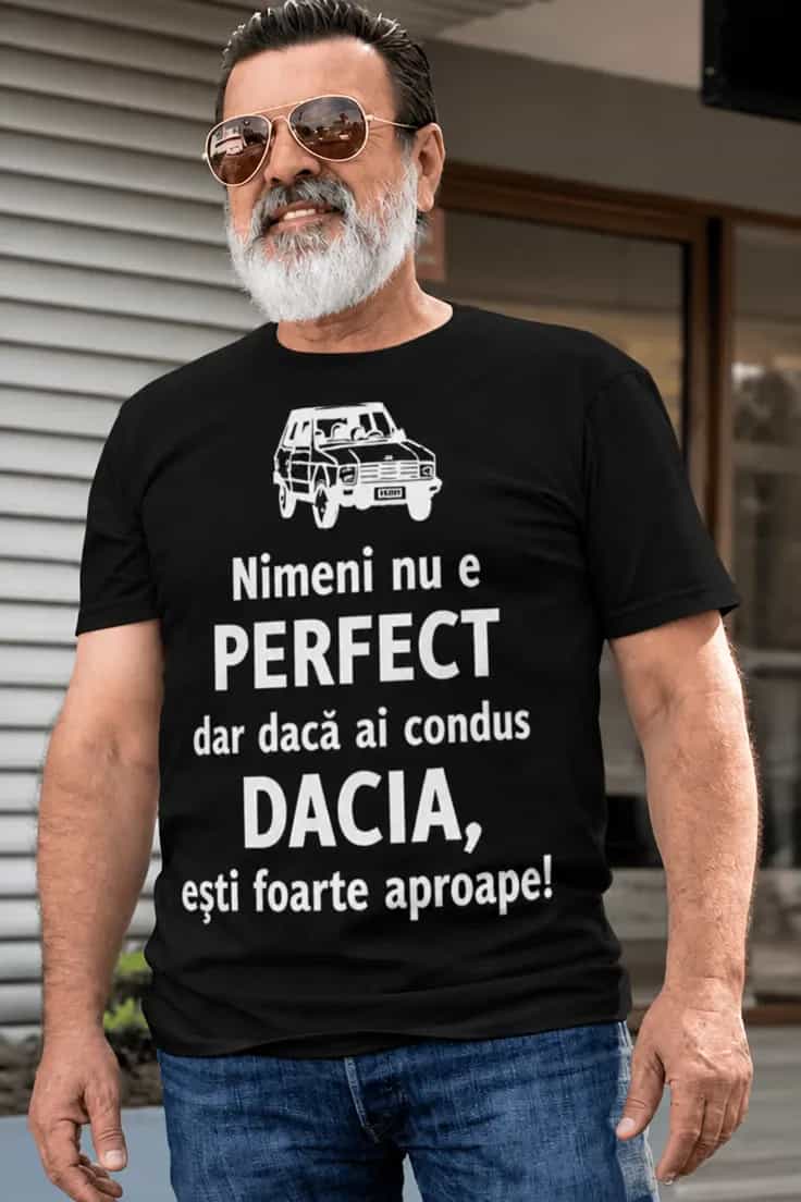 Tricou amuzant Perfect cu marca auto la alegere