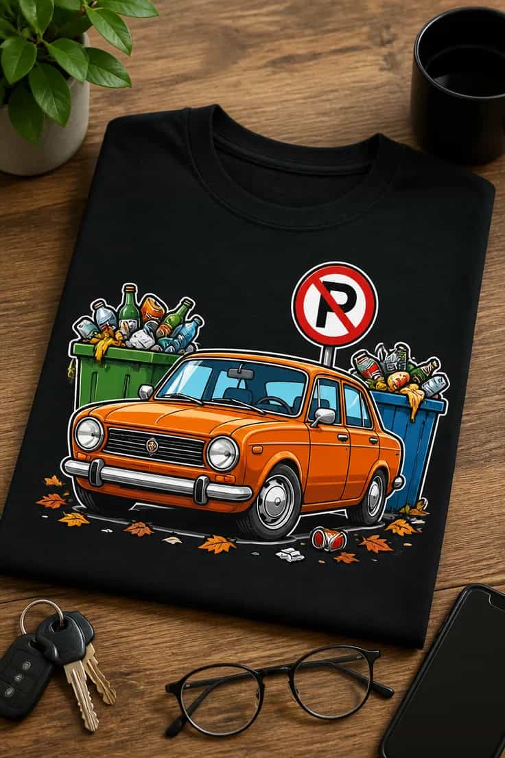 Tricou amuzant – Tricou Dacia Art