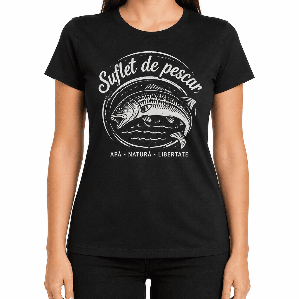 Tricou pentru pescar – Suflet de pescar
