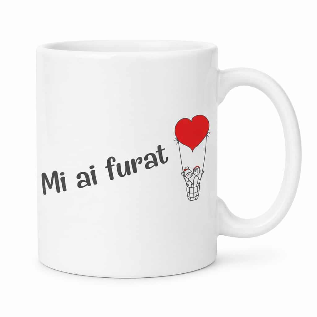 Cană amuzantă Mi ai furat inima | Mi ai furat