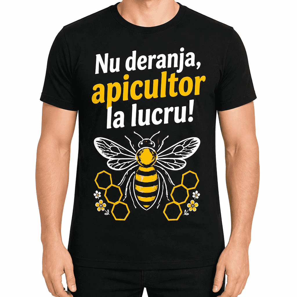 Tricou apicultor – Nu deranja, apicultor la lucru!