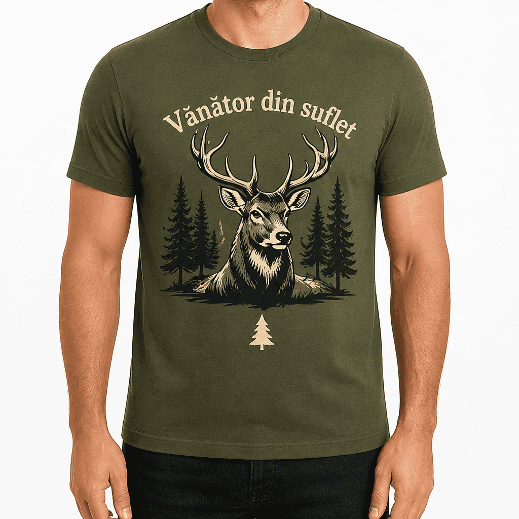 Tricou de vânătoare – Vânător din suflet