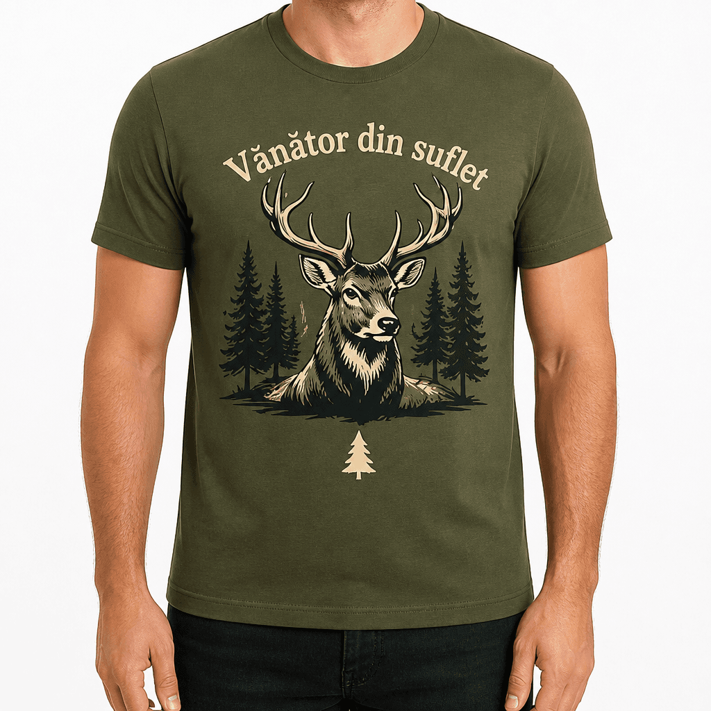 Tricou de vânătoare – Vânător din suflet