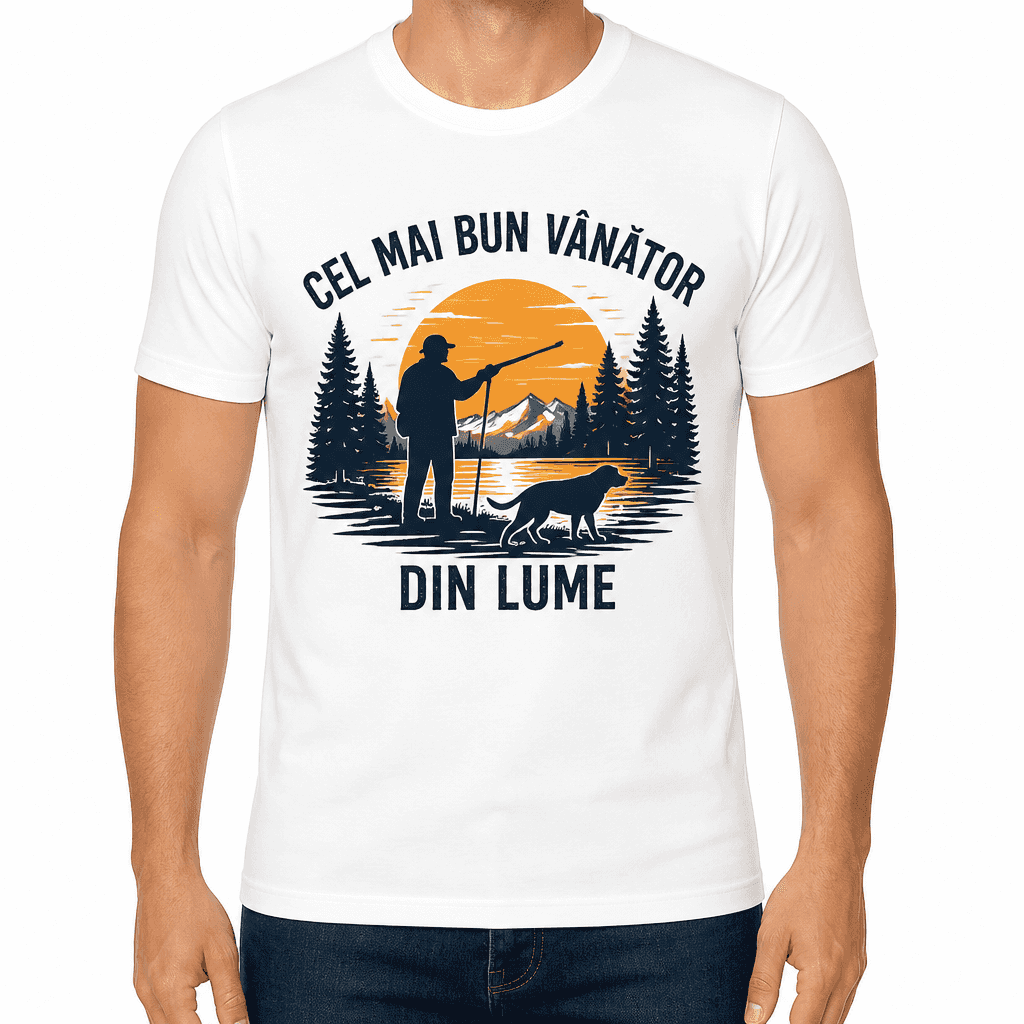 Tricou de vânătoare – Cel mai bun vânător din lume