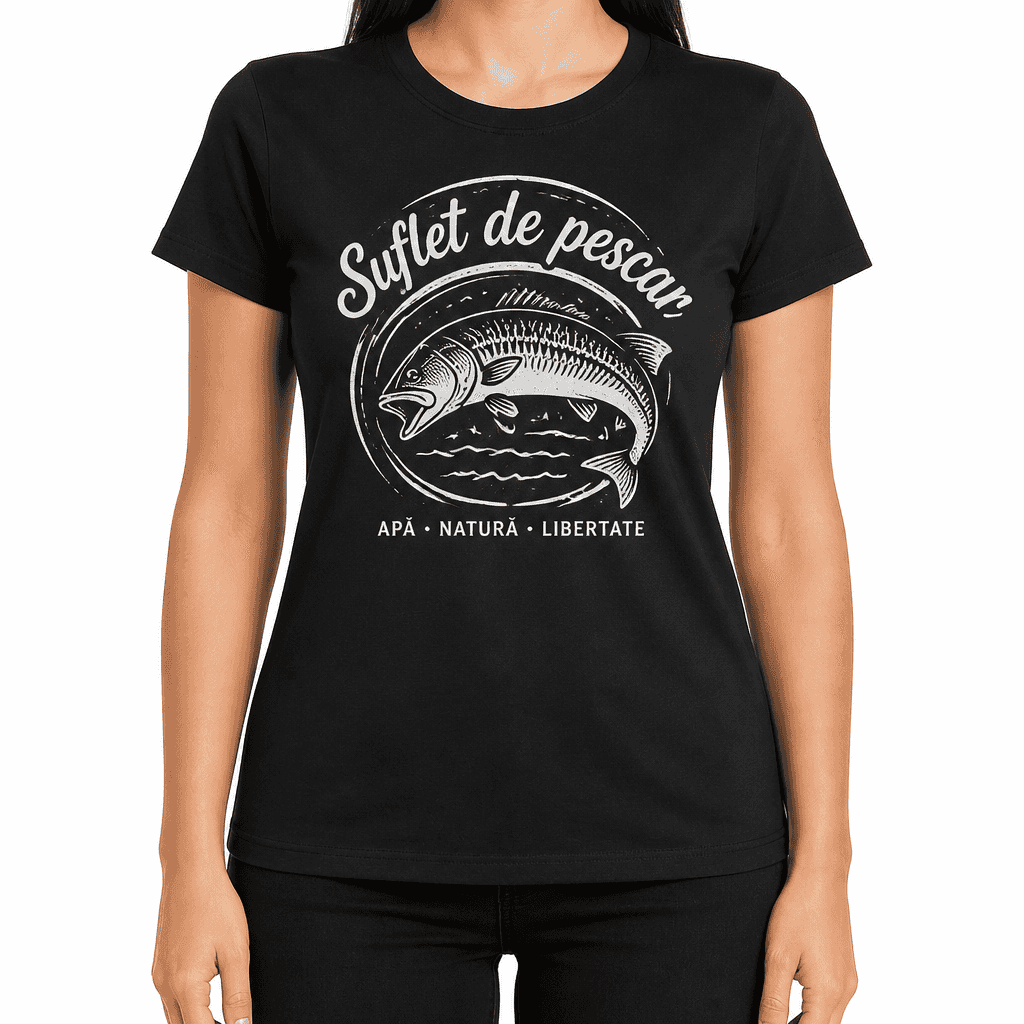Tricou pentru pescar – Suflet de pescar