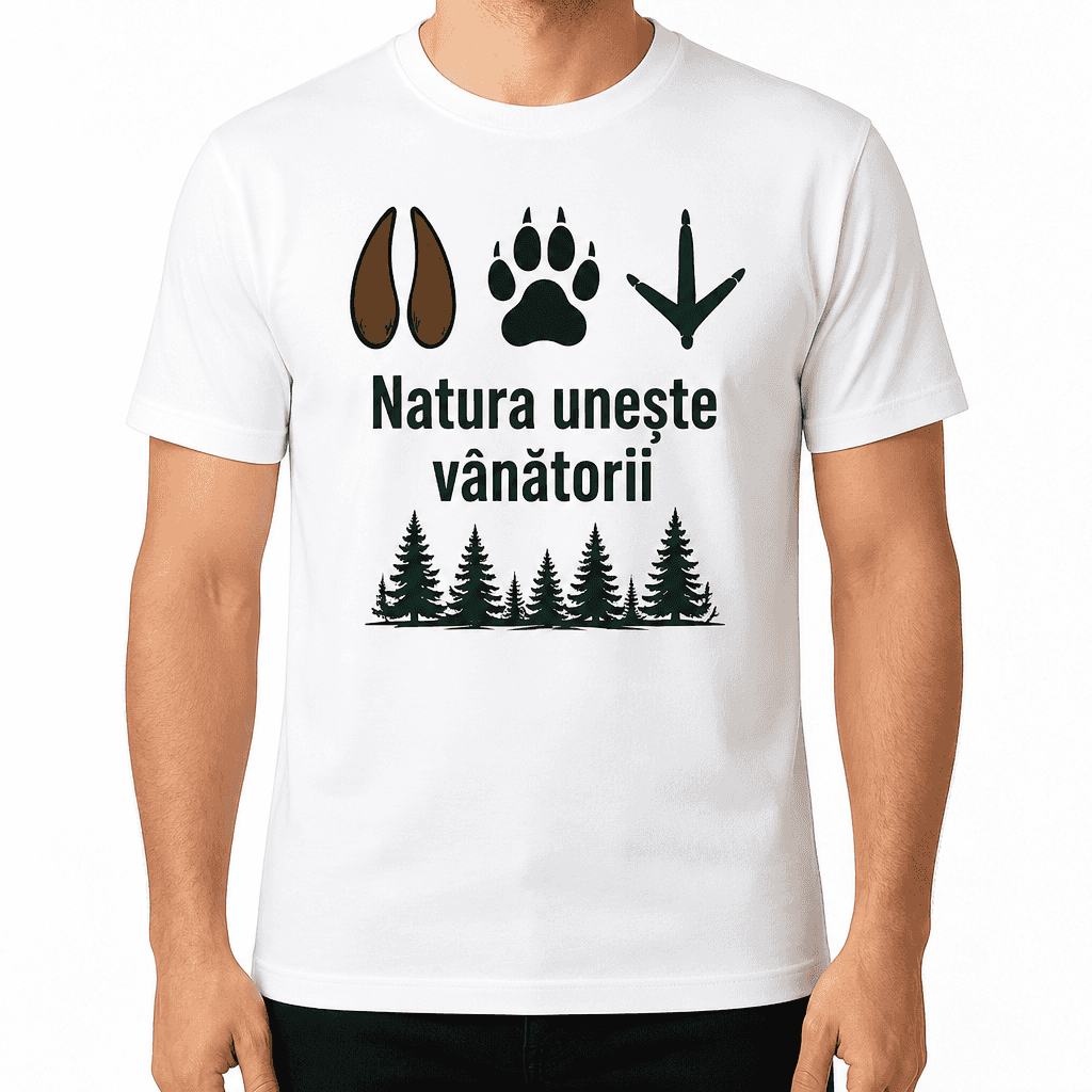 Tricou de vânătoare – Natura unește vânătorii