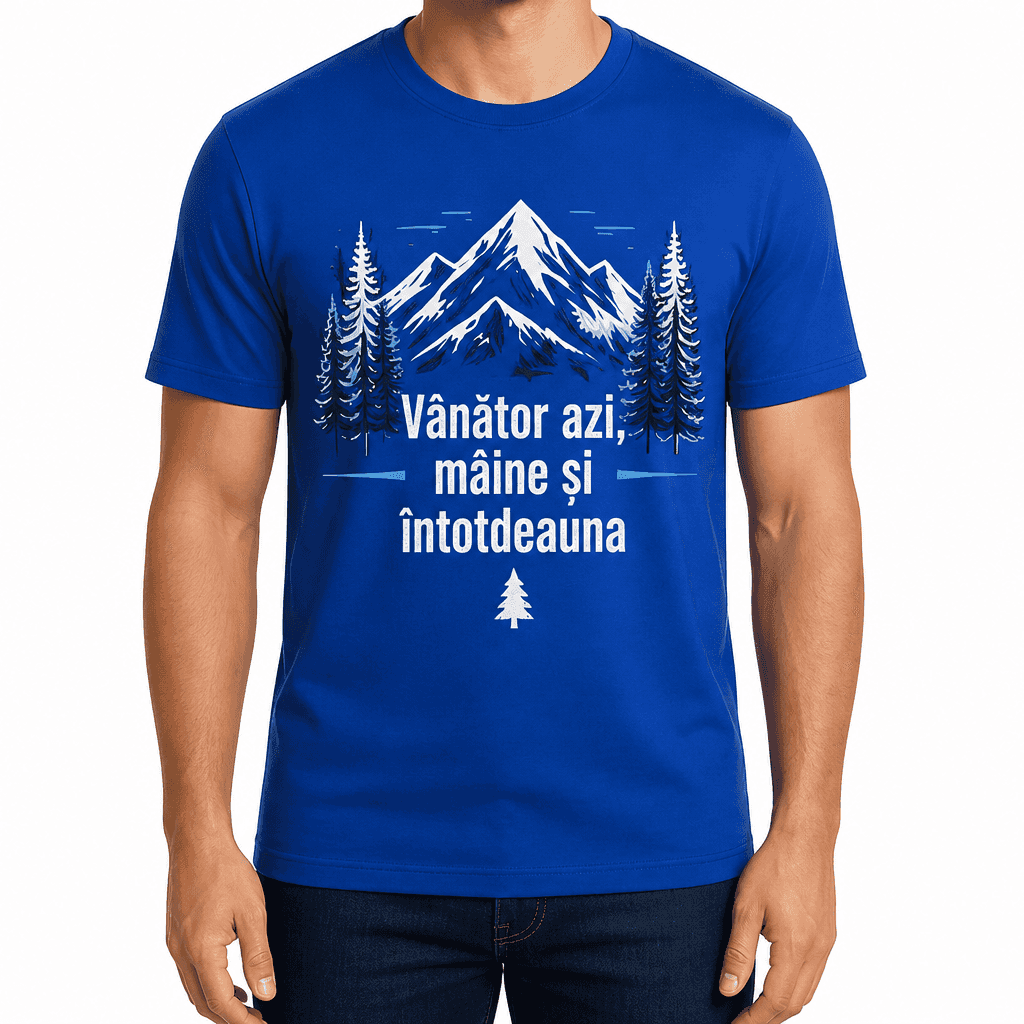 Tricou de vânătoare – Vânător azi, mâine și întotdeauna