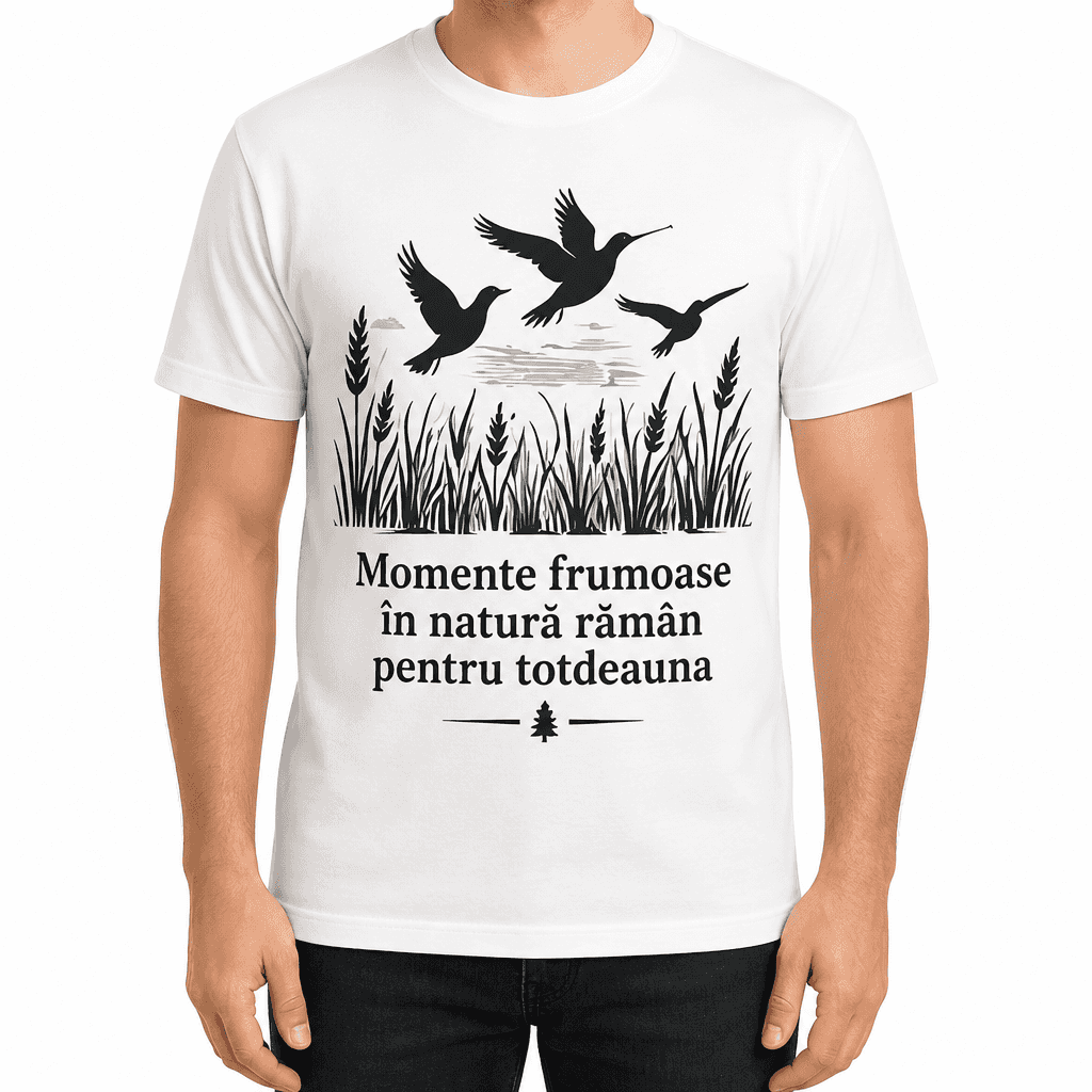Tricou de vânătoare – Momente frumoase în natură rămân pentru totdeauna
