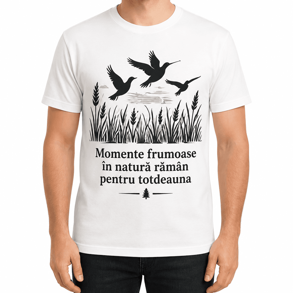 Tricou de vânătoare – Momente frumoase în natură rămân pentru totdeauna