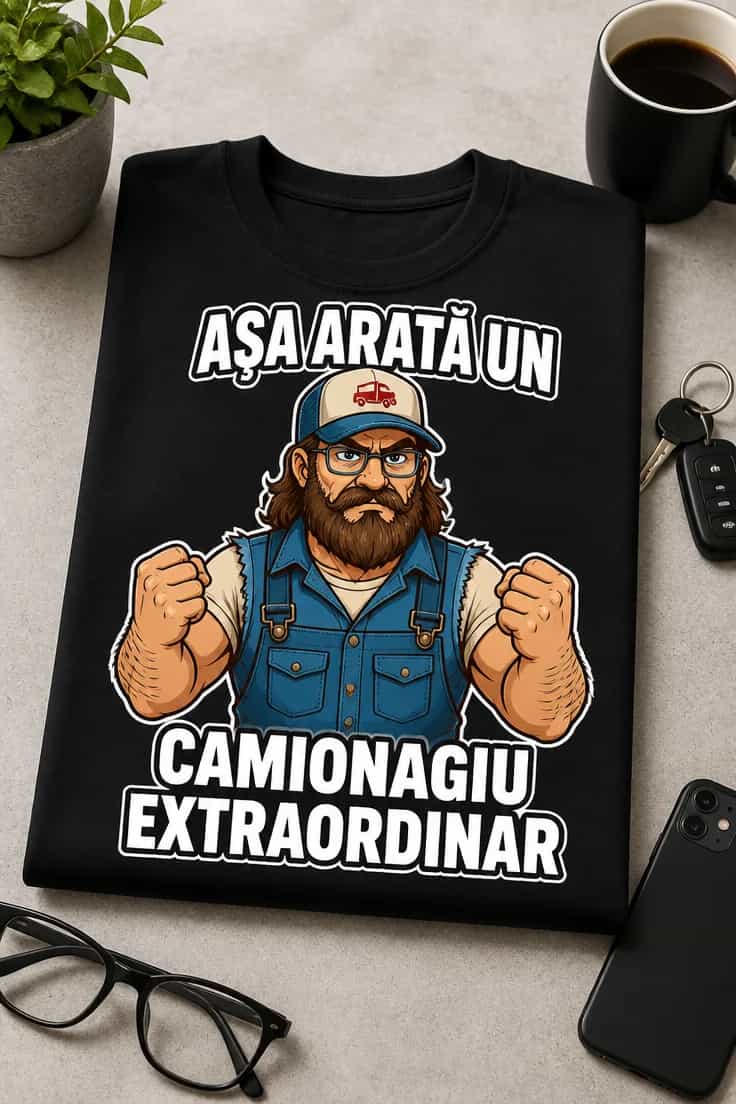 Tricou camionagiu extraordinar