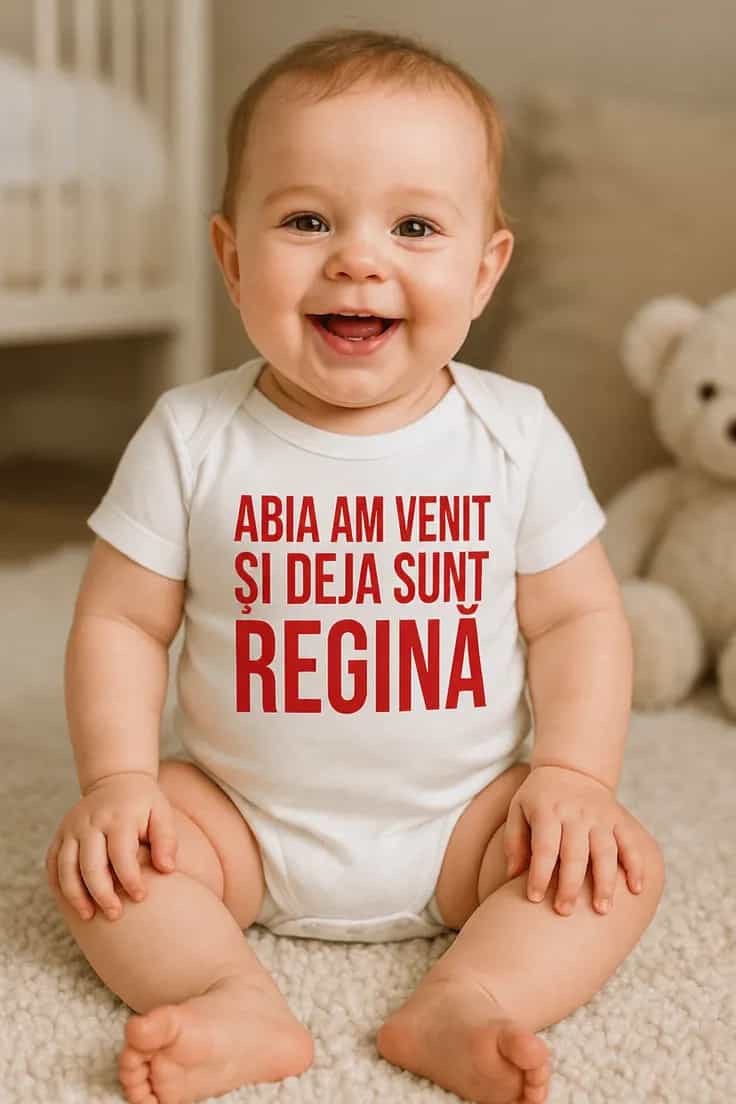 Body bebeluș Abia venită deja regină