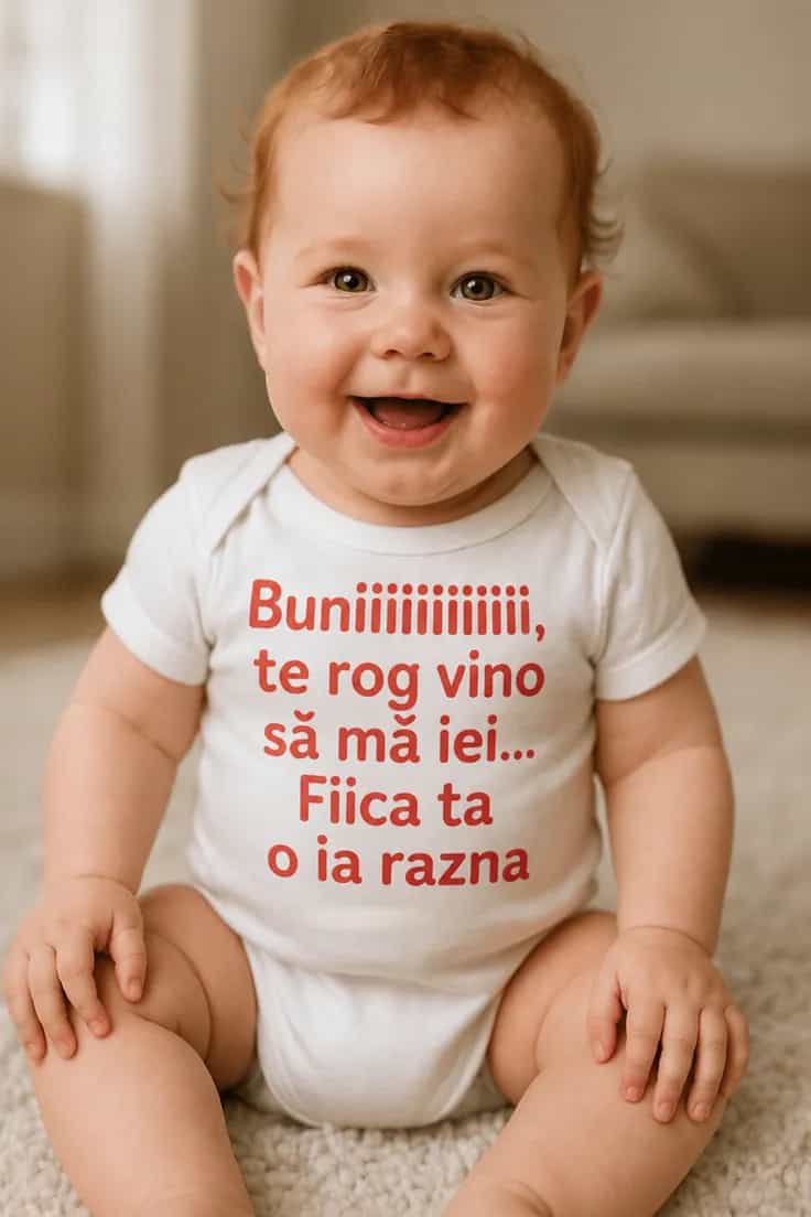 Body bebeluș Buni vino să mă iei - Buniiiiiiiiiii,
