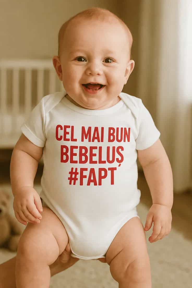 Body bebeluș Cel mai bun bebeluș - #FAPT.