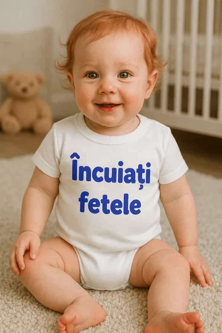 Body bebeluș Încuiați fetele - Încuiați fetele.
