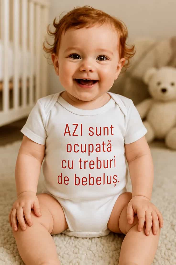 Body bebeluș Treburi de bebeluș – AZI sunt