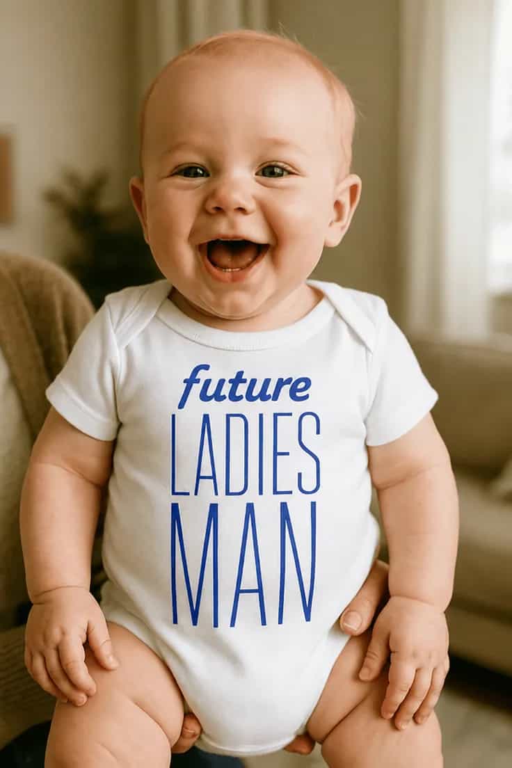 Body bebeluș Viitor cuceritor – future LADIES MAN