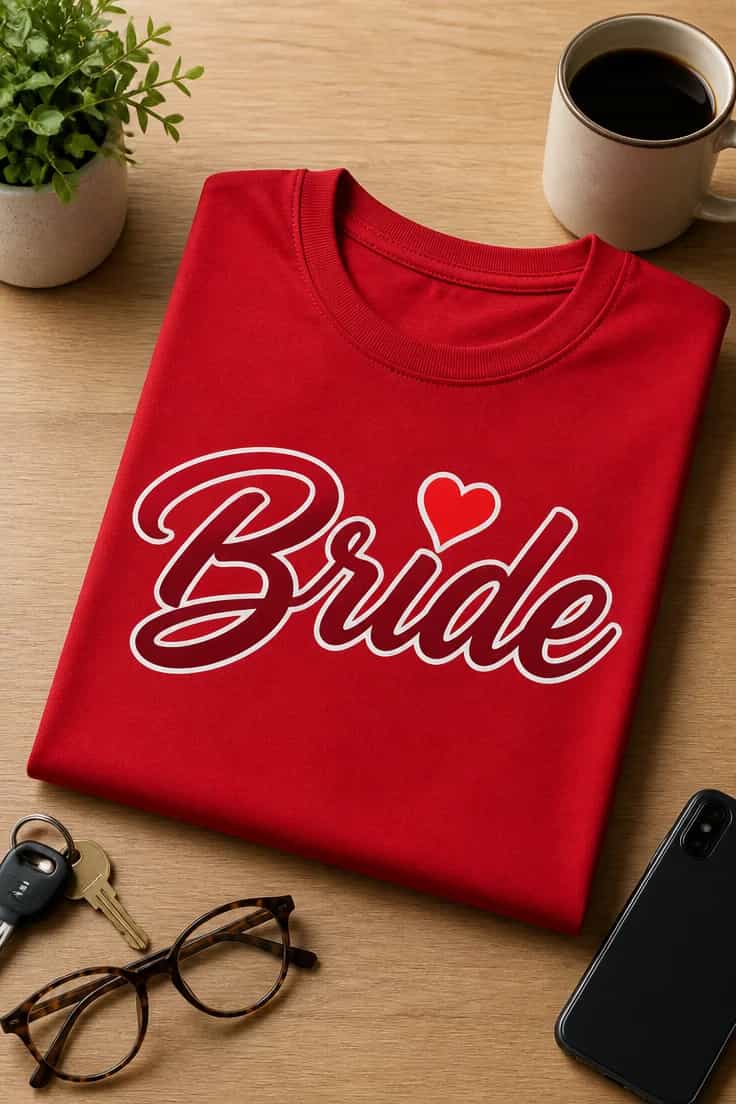 Tricou pentru mireasă – Bride