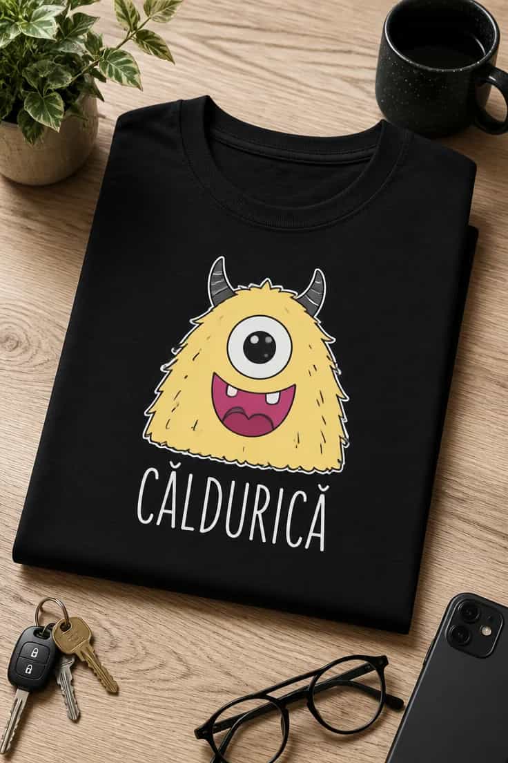Tricou cu un motiv căldurică