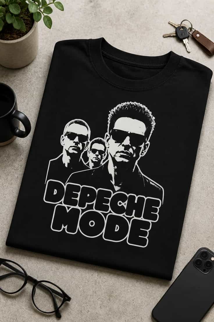 Tricou pentru fanului Depeche Mode