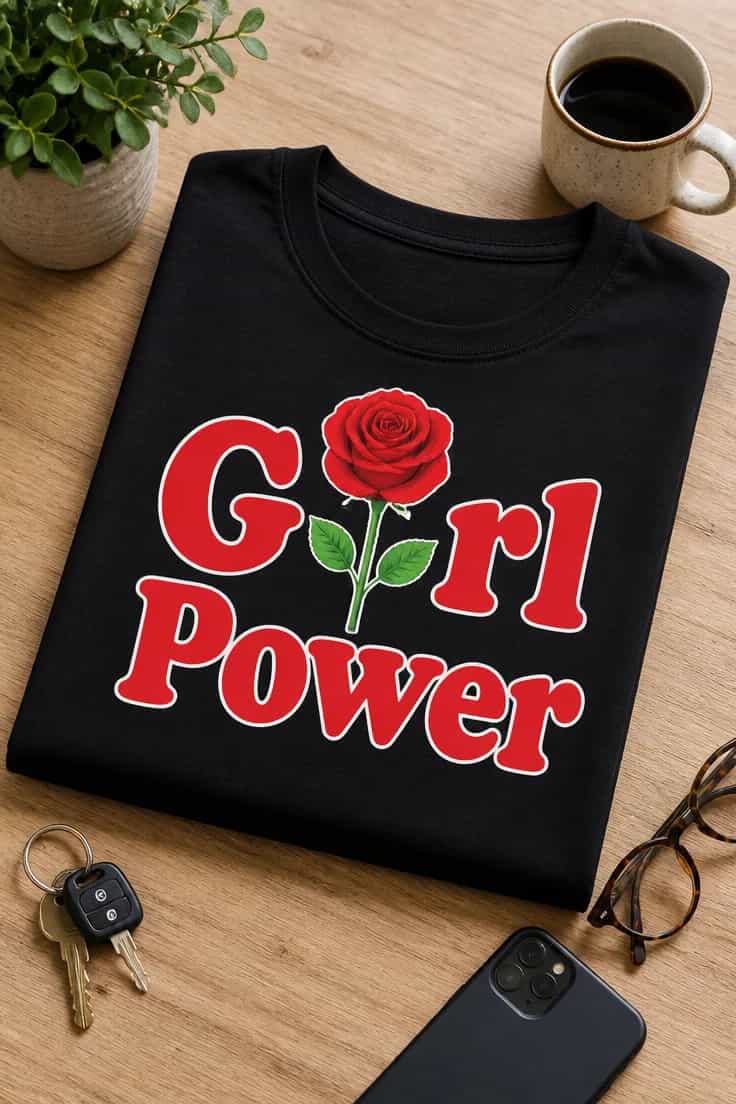 Tricou pentru femei puternice – G rl Power