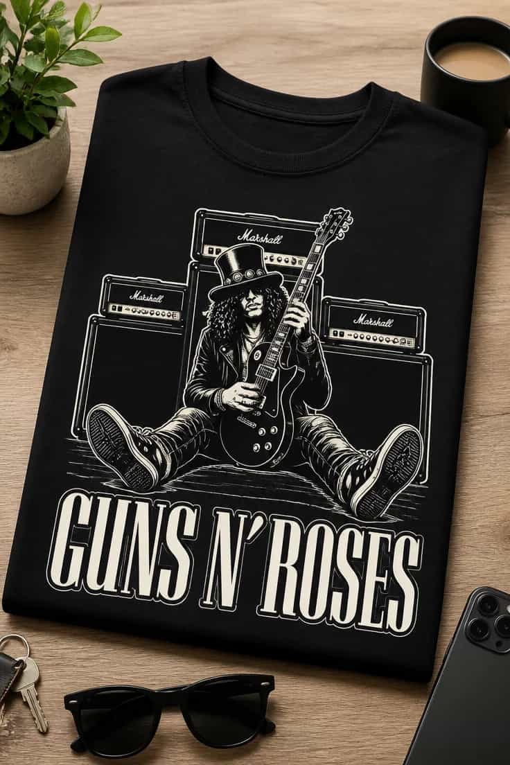 Tricou cu un motiv rock – Guns N’ Roses