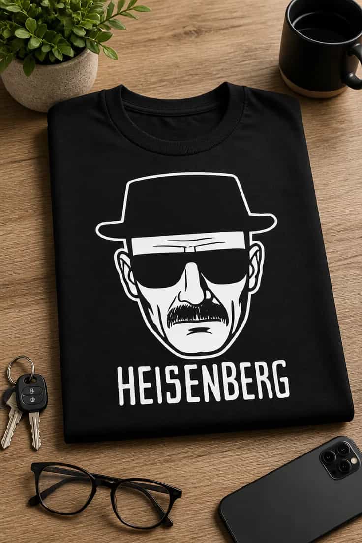 Tricou pentru fanul Breaking Bad – Heisenberg