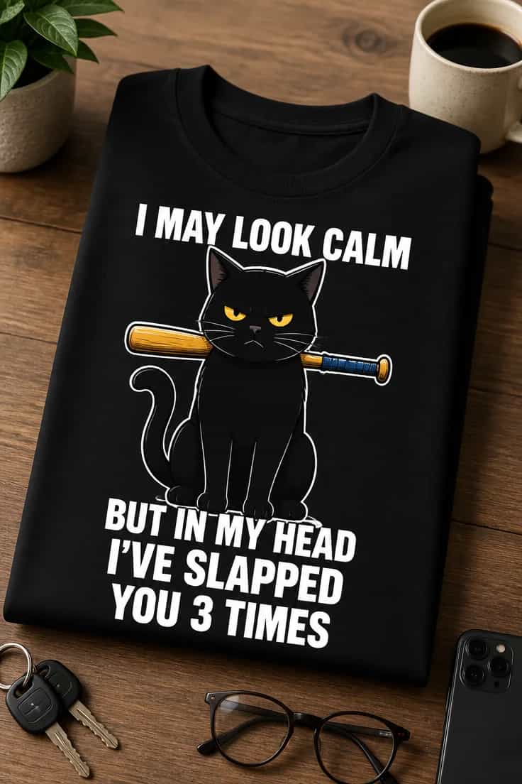 Tricou – În capul meu te-am plesnit de 3 ori