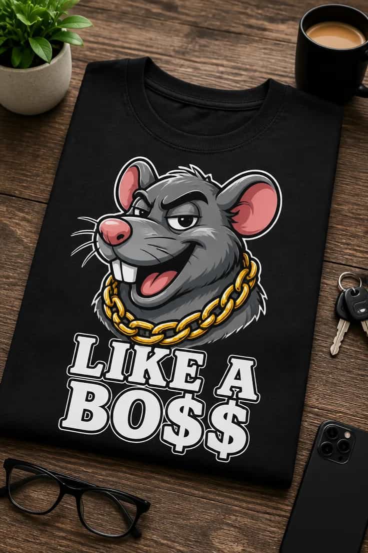 Tricou pentru persoana cu atitudine de șef – Like A bo$$
