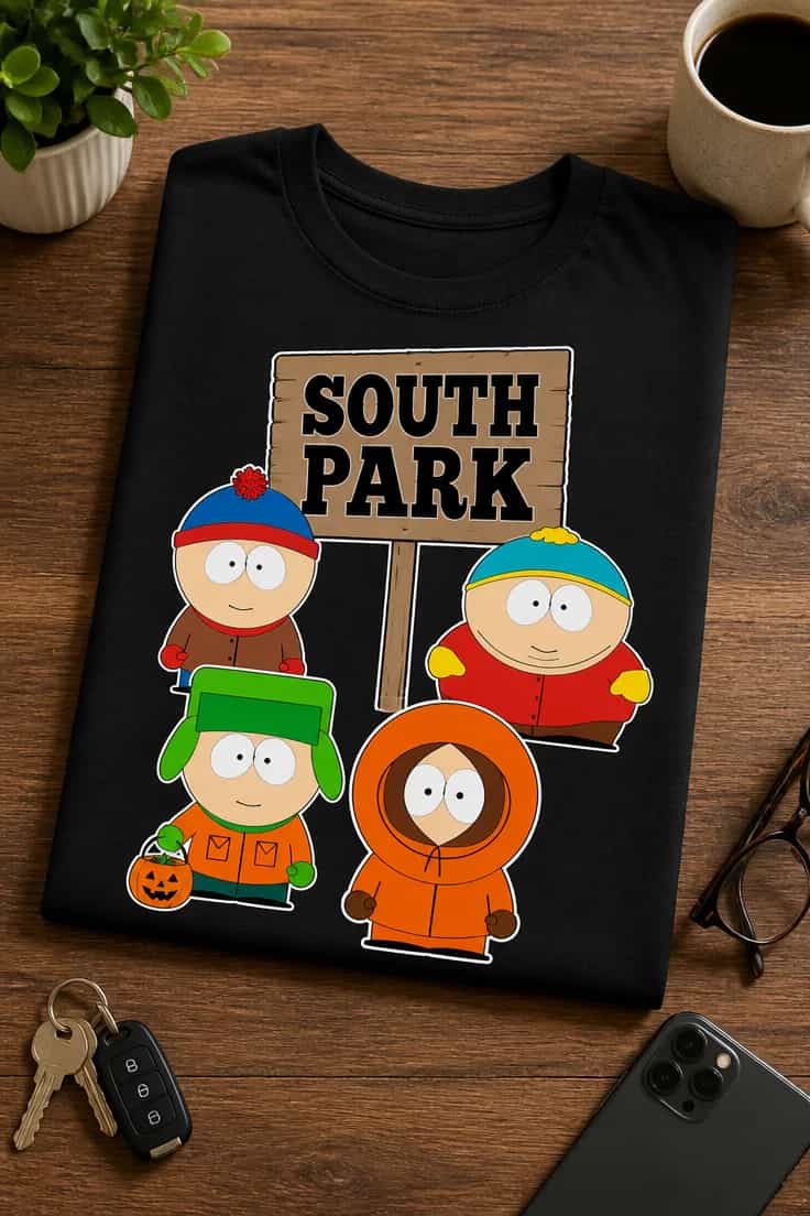 Tricou cu un motiv South Park – South park