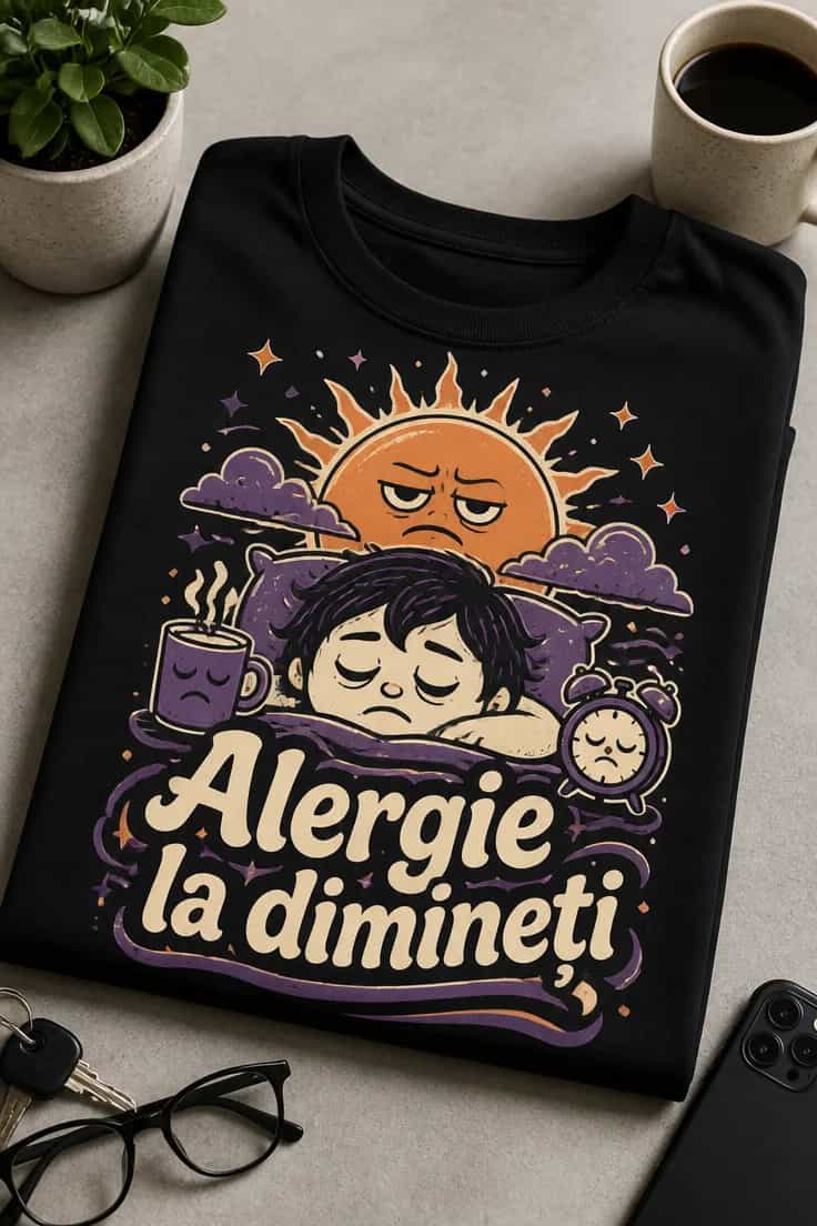 Tricou Alergie la dimineți