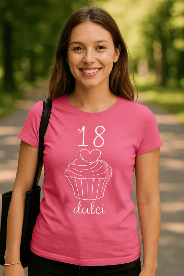 Tricou amuzant 18 dulci - 18 dulci.