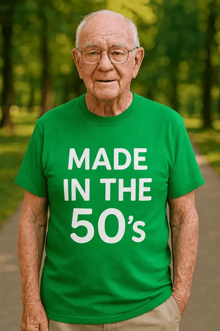 Tricou amuzant Anii 50 retro