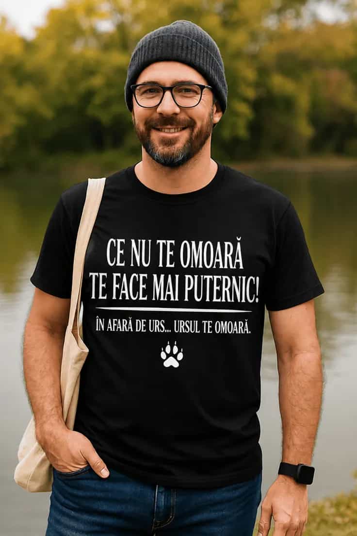 Tricou amuzant Ce nu te omoară - CE NU TE OMOARĂ