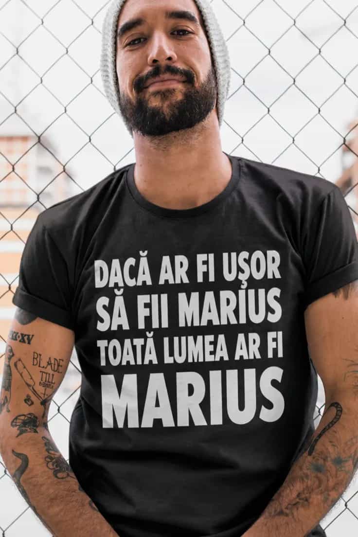 Tricou amuzant Dacă ar fi ușor cu nume personalizat