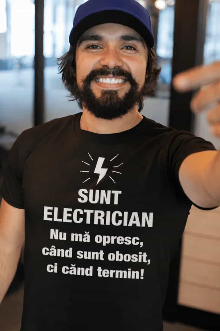 Tricou amuzant cu meseria la alegere nu se oprește