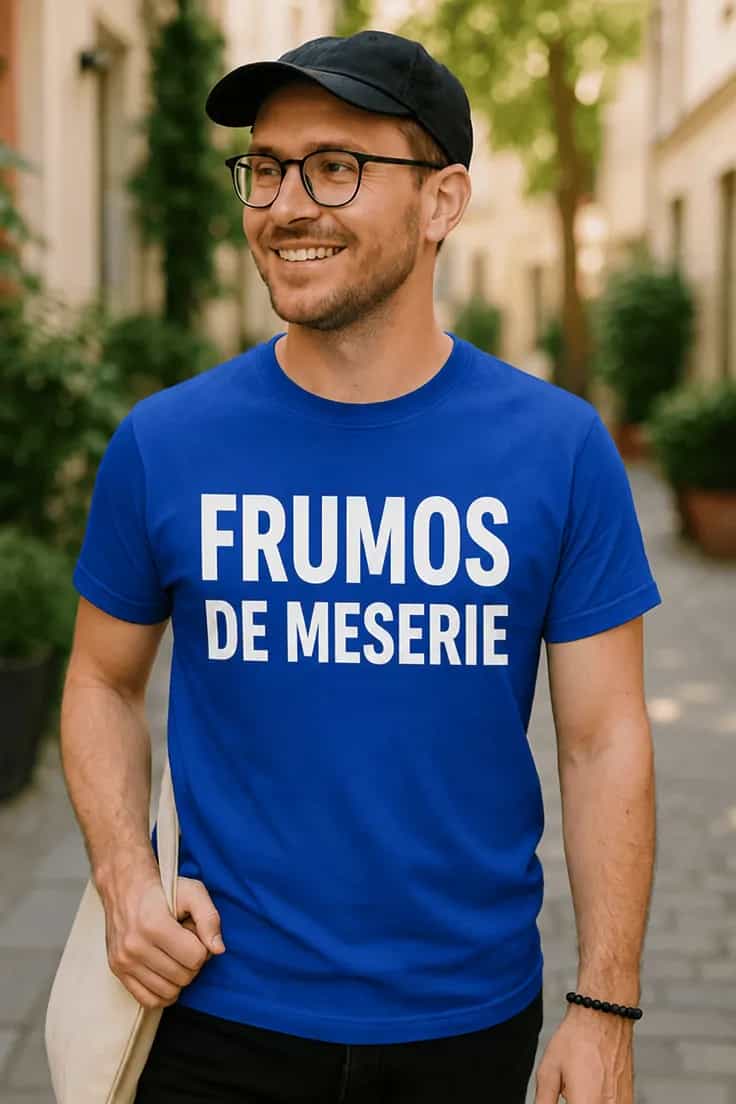 Tricou amuzant Frumos de meserie