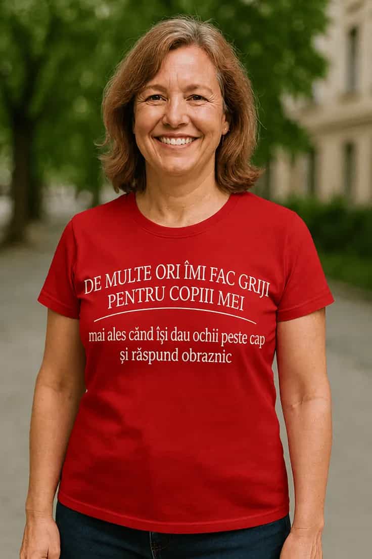 Tricou amuzant Griji pentru copii - DE MULTE ORI ÎM