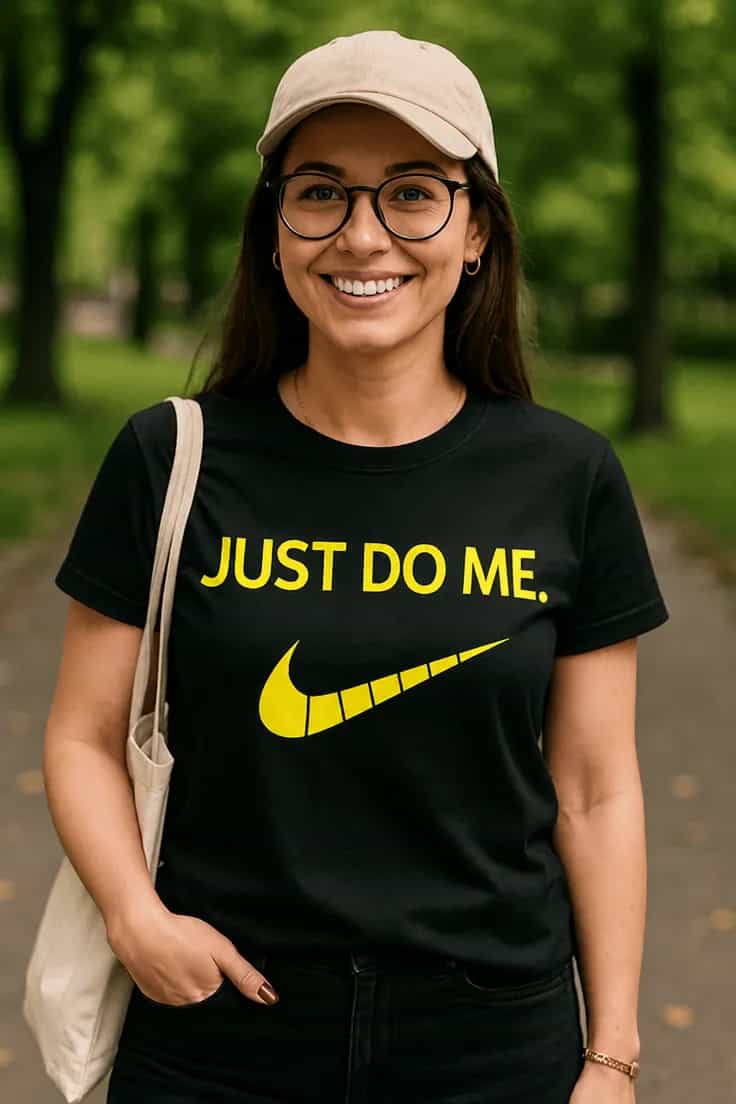 Tricou amuzant Just do me zâmbet JUST DO ME..