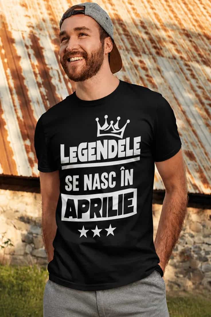 Tricou Legende născute în luna la alegere