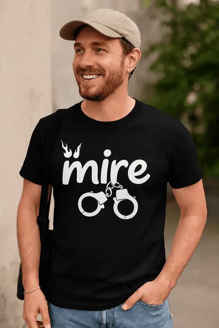 Tricou amuzant Mire cu cătușe mire