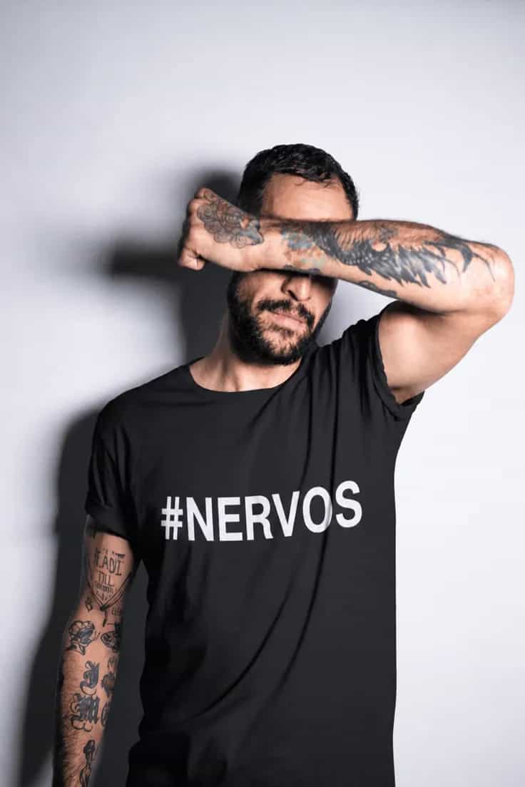 Tricou amuzant Nervos - #NERVOS