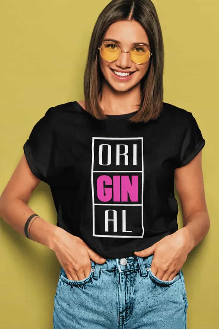 Tricou amuzant Original - ORI GIN AL