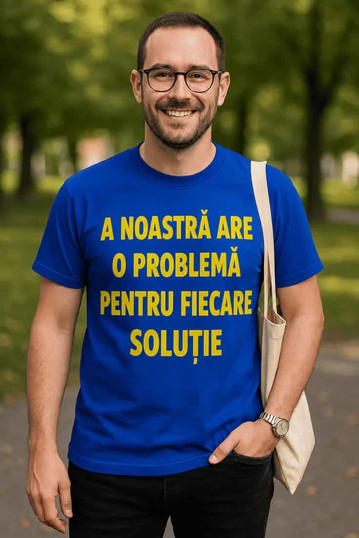 Tricou amuzant Problemă pentru fiecare soluție