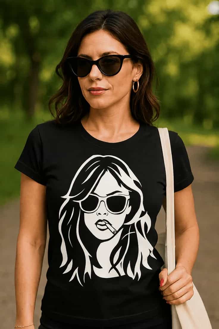 Tricou amuzant Rebelă sexy