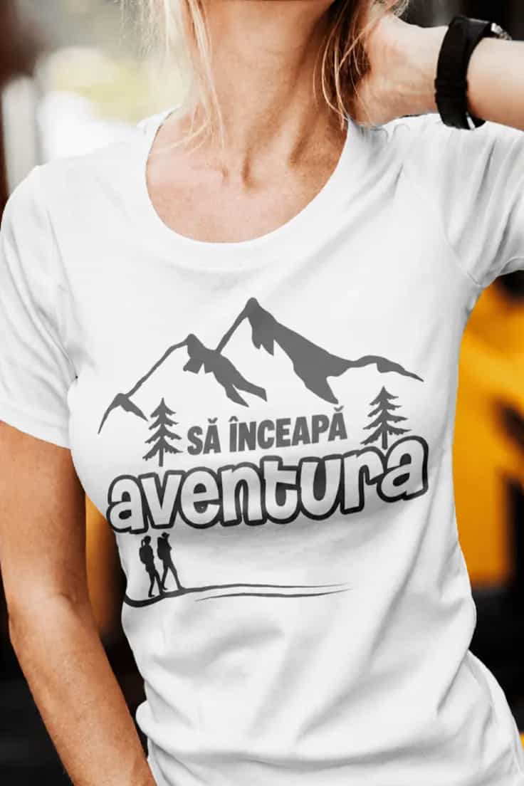 Tricou amuzant Să înceapă aventura