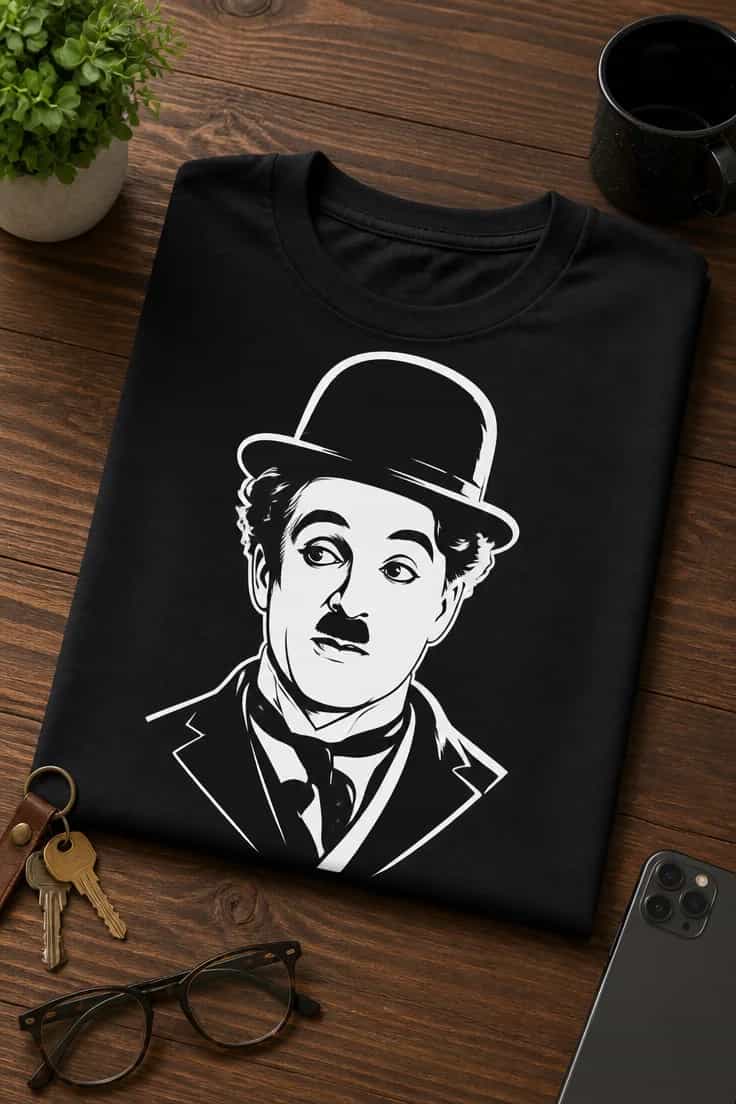 Tricou amuzant – Tricou Chaplin