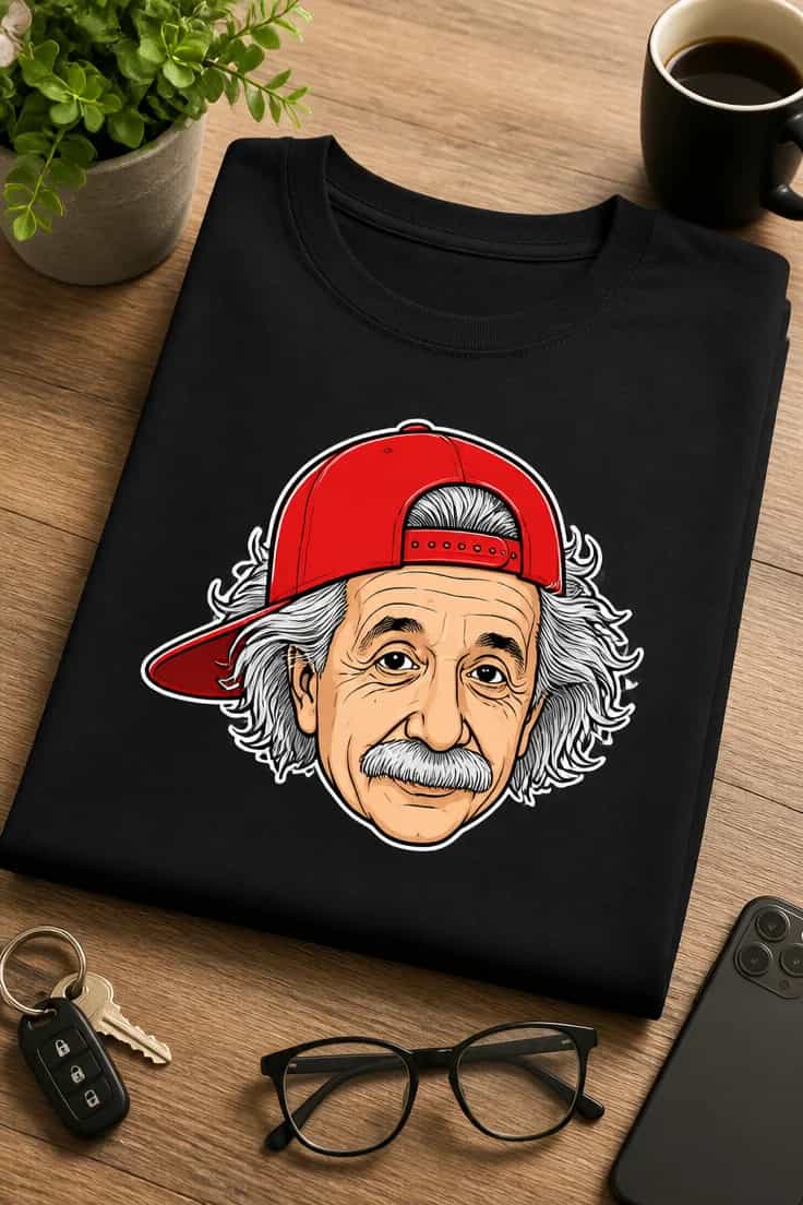 Tricou amuzant – Tricou Einstein Swag