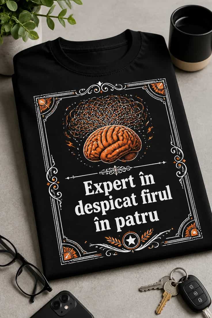 Tricou Expert în despicat firul în patru